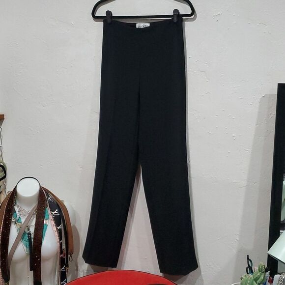 Joseph Ribkoff Straight Leg Pants in Black Size 4 - Picture 1 of 12
